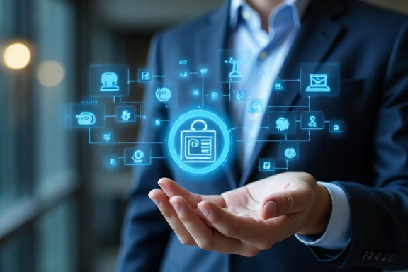 User controlling their data rights on a digital interface