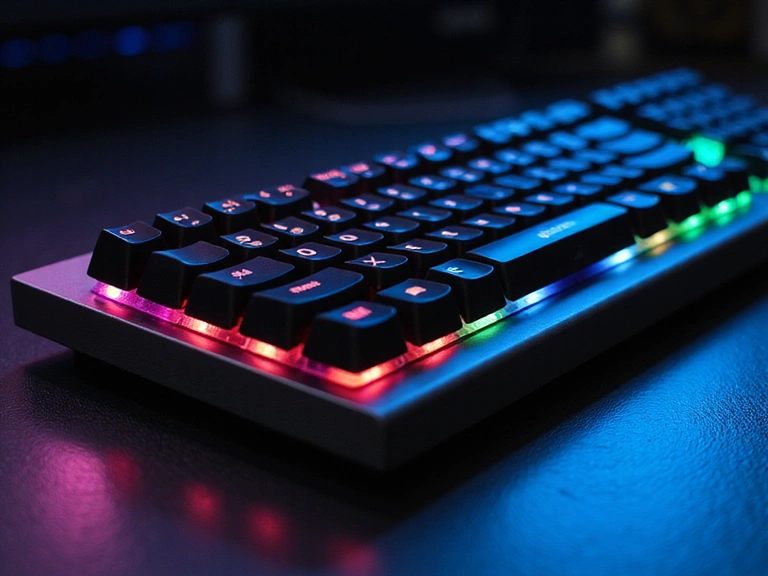 ChipSquad Pro-Gamer Mechanical Keyboard main view